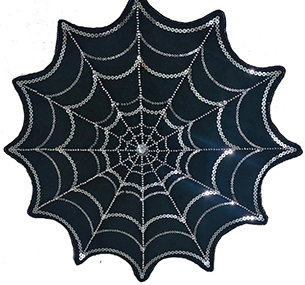 Embroidered beads Placemats, &nbsp;Halloween &nbsp;Place Mats, Home Kitchen Dining Restaurant Party Indoor Decor Table Mats
